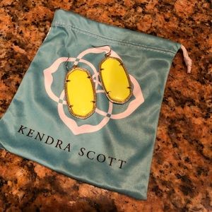 Kendra Scott Danielle Earrings Vintage Neon.